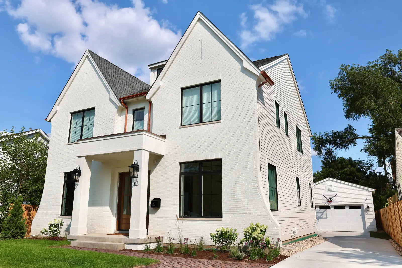 63 Waverly exterior viewed from the driveway approach