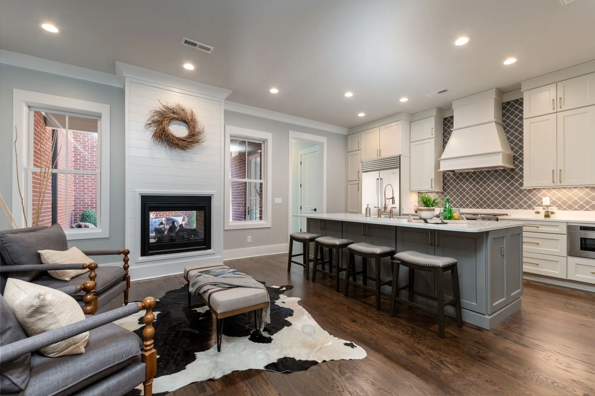 Kitchen with appliances