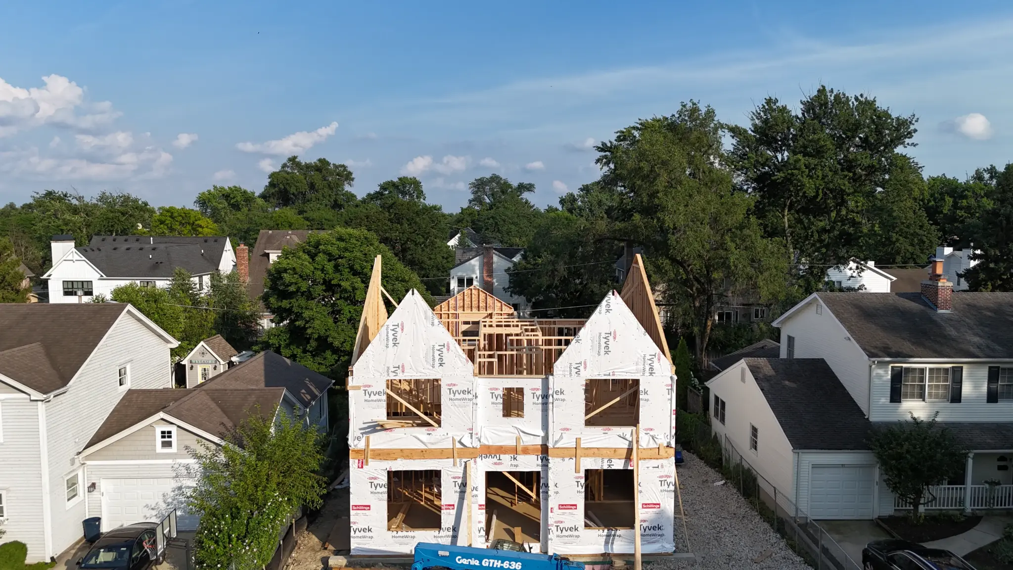 Construction progress