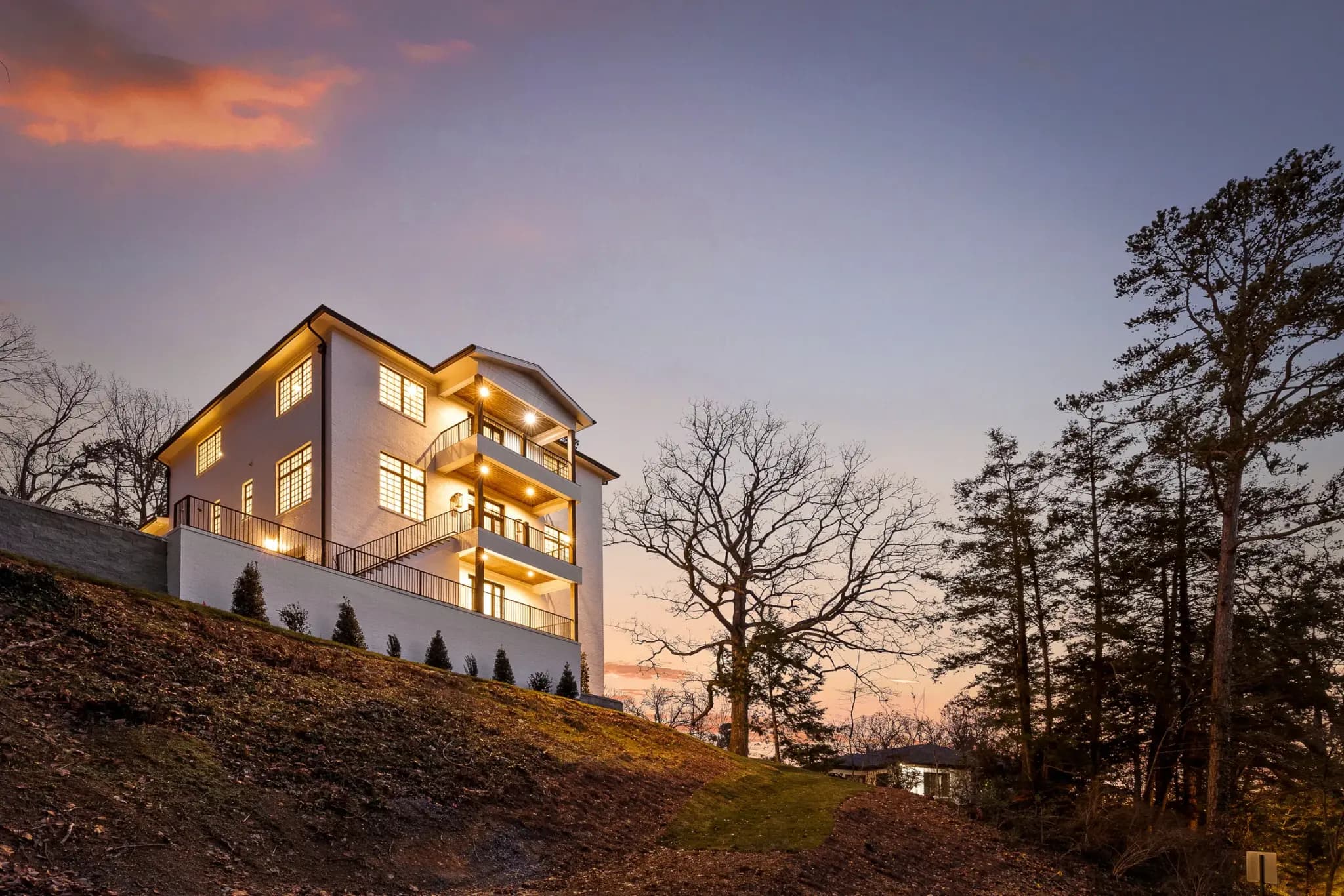 Finished lower level